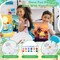 10-Set Pre Drawn Canvas Painting Kit with Easels – 5" x 7" Summer Theme Pre Printed Panels, Acrylic Paints & Brushes – DIY Craft, Beginner-Friendly, Party Favor, Home Decor (Summer Color)